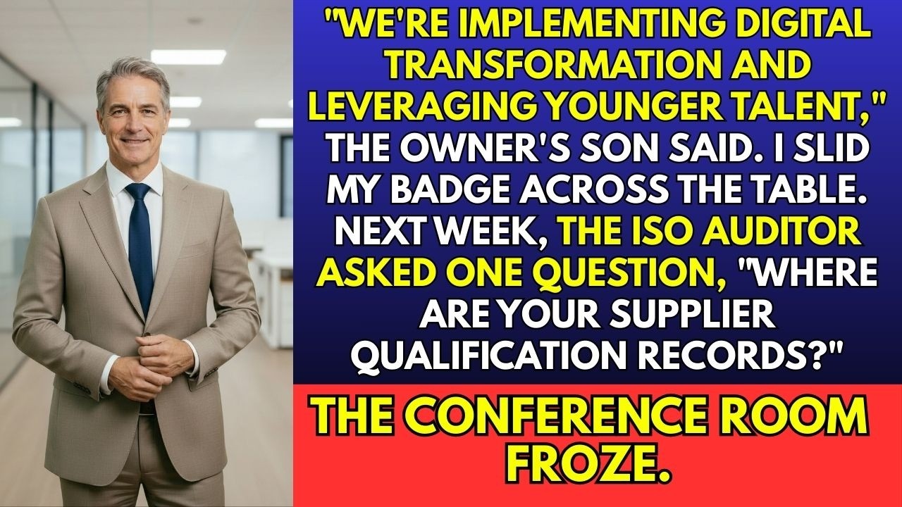 The Owner's Son Forced Me Out. Then the ISO Audit Failed.