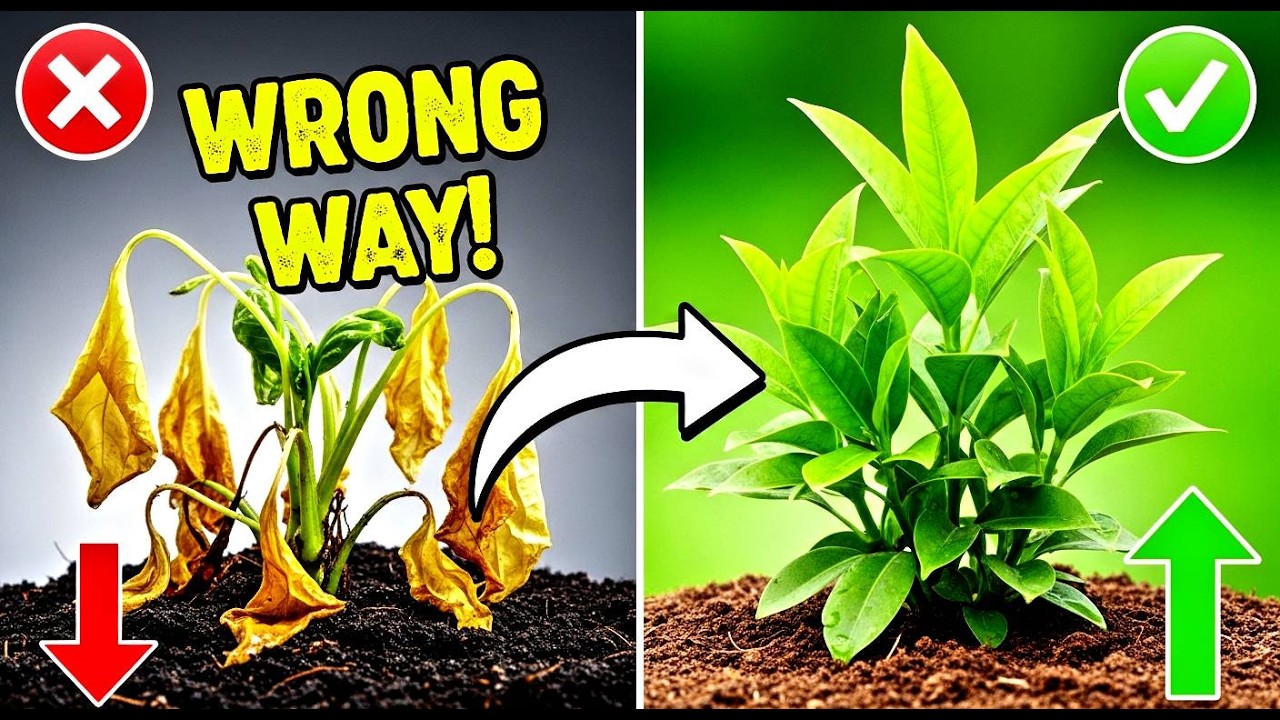 Don’t Water Your Plants Like This — You’re Ruining Them