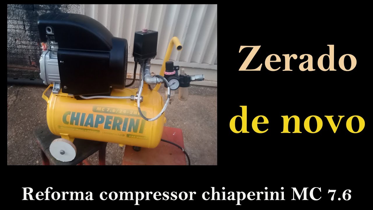 Reforma compressor chiaperini MC 7.6