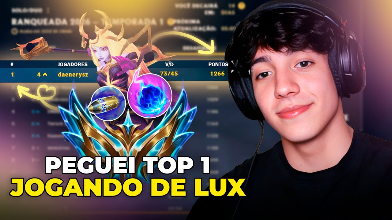 COMO EU PEGUEI TOP 1 NA SOLOQ JOGANDO DE LUX?!