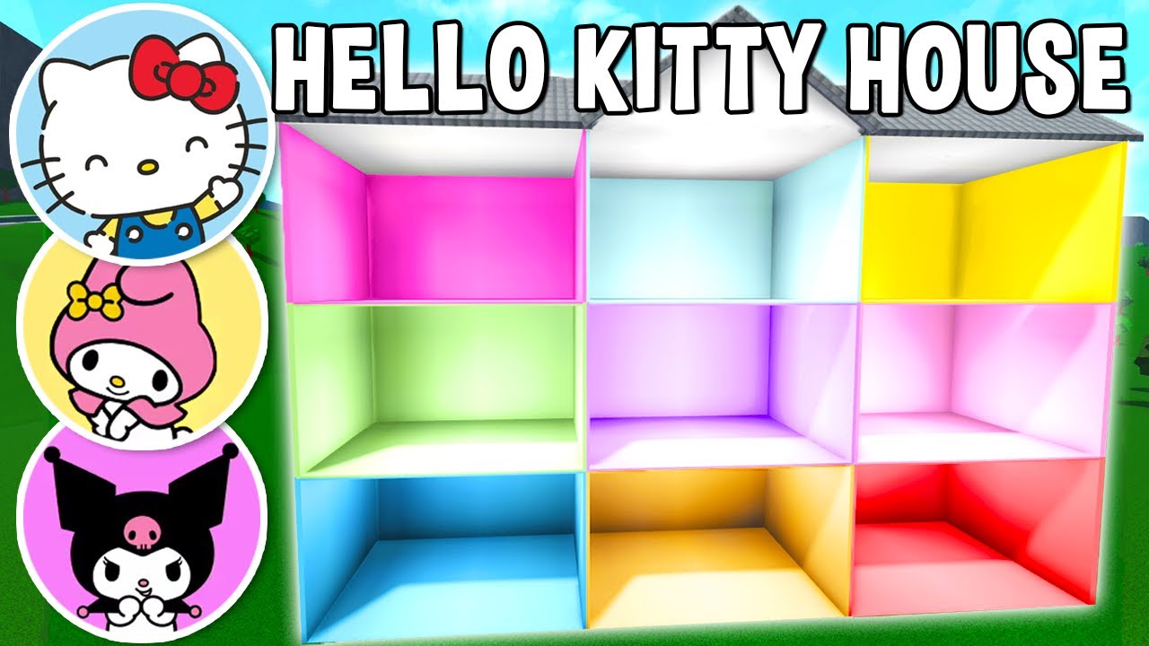 Дом-испытание персонажей HELLO KITTY в Блоксбурге!