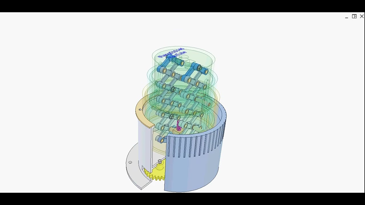 Telescopic cylinder of scissor mechanism 2