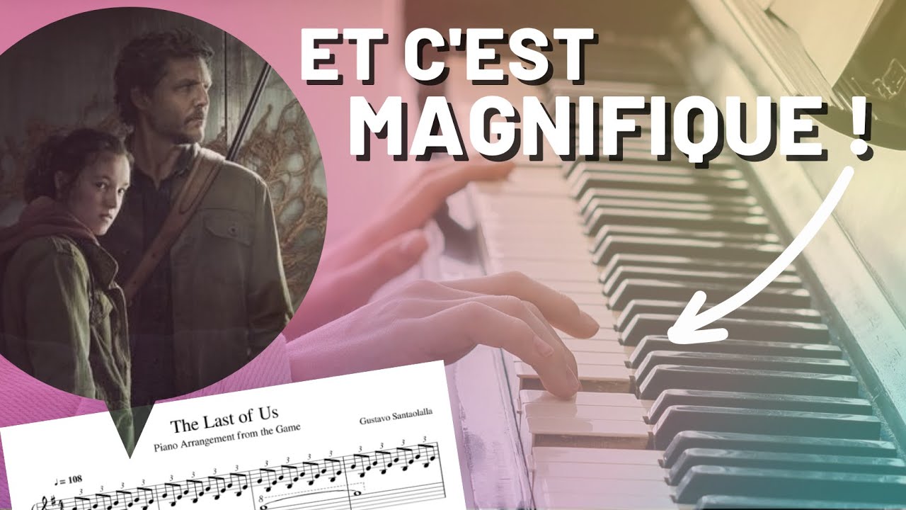 Joue ce morceau pour progresser en ARPÈGES au PIANO (The last of us) #thelastofus