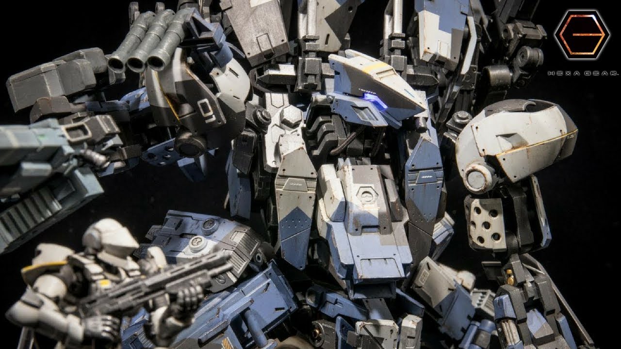 New Hexa Gears & awesome kitbashed/custom Hexa Gear kits!