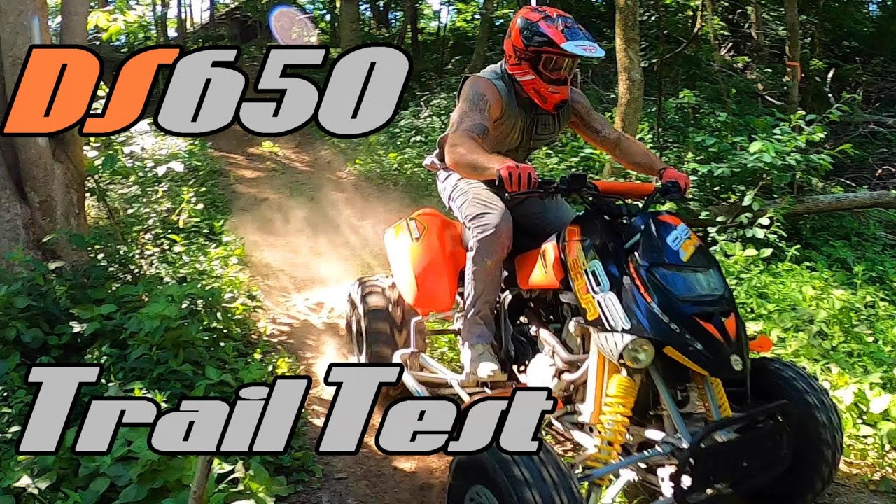 Тест Bombardier DS650 на бездорожье! Старший спортивный брат Renegade 1000...