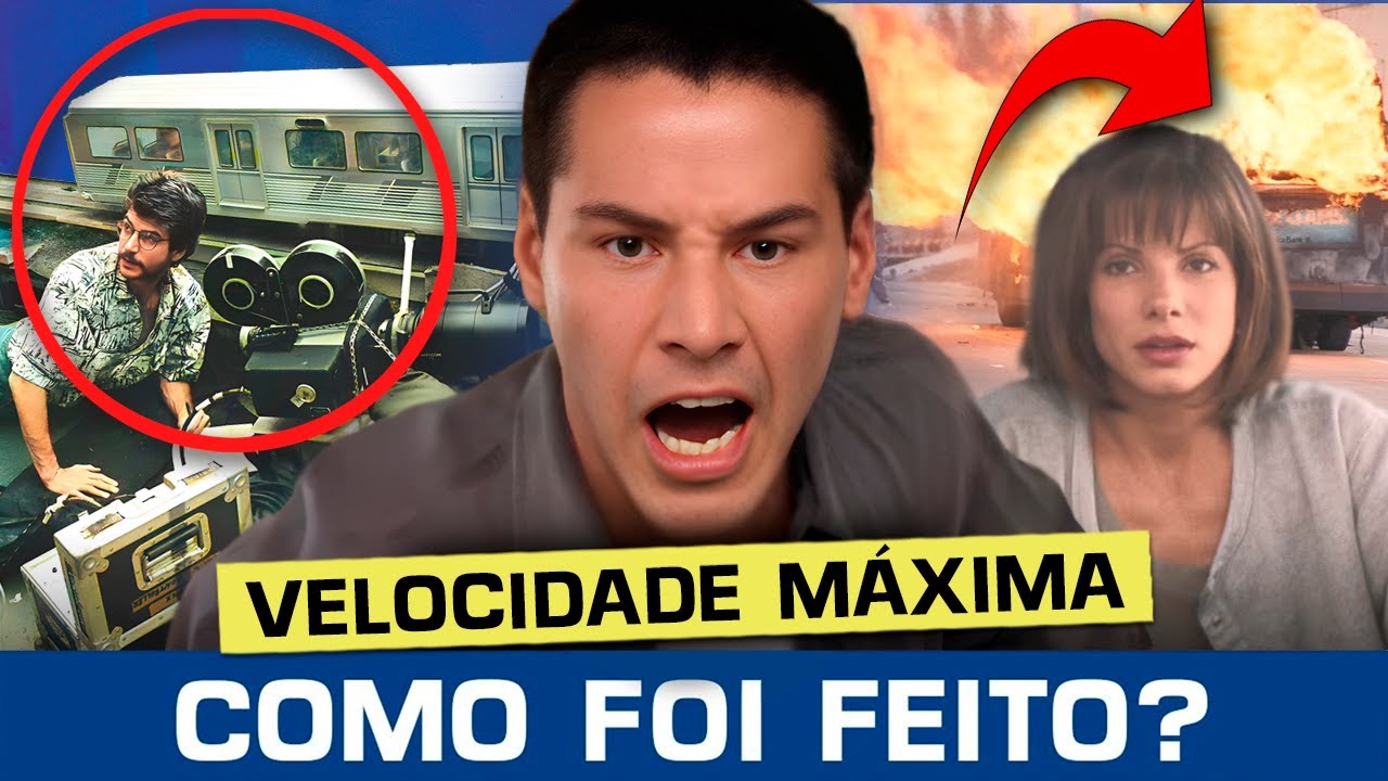 O SEGREDO dos EFEITOS de VELOCIDADE M&Aacute;XIMA (bastidores, como foi feito, com Keanu e Sandra Bullock)