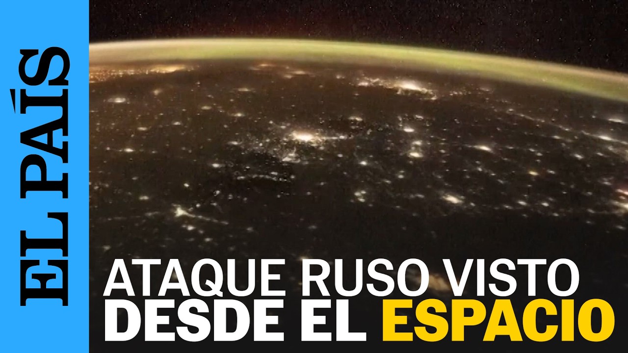 GUERRA UCRANIA | Un ataque de RUSIA A KIEV visto desde el espacio  | EL PA&Iacute;S