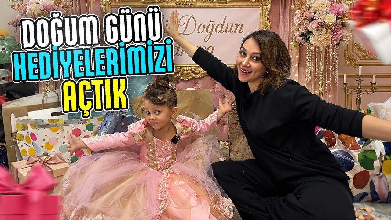 DOĞUM GÜNÜ HEDİYELER KUTU AÇILIŞI !?  | Sara Yılmaz