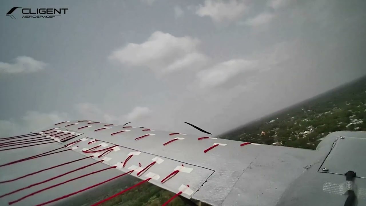 Tuft Testing | Aerodynamic testing of electric aircraft&rsquo;s scaled demonstrator 