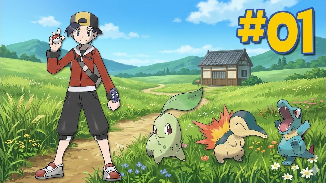 #01 O início de uma nova jornada! - Pokémon HeartGold