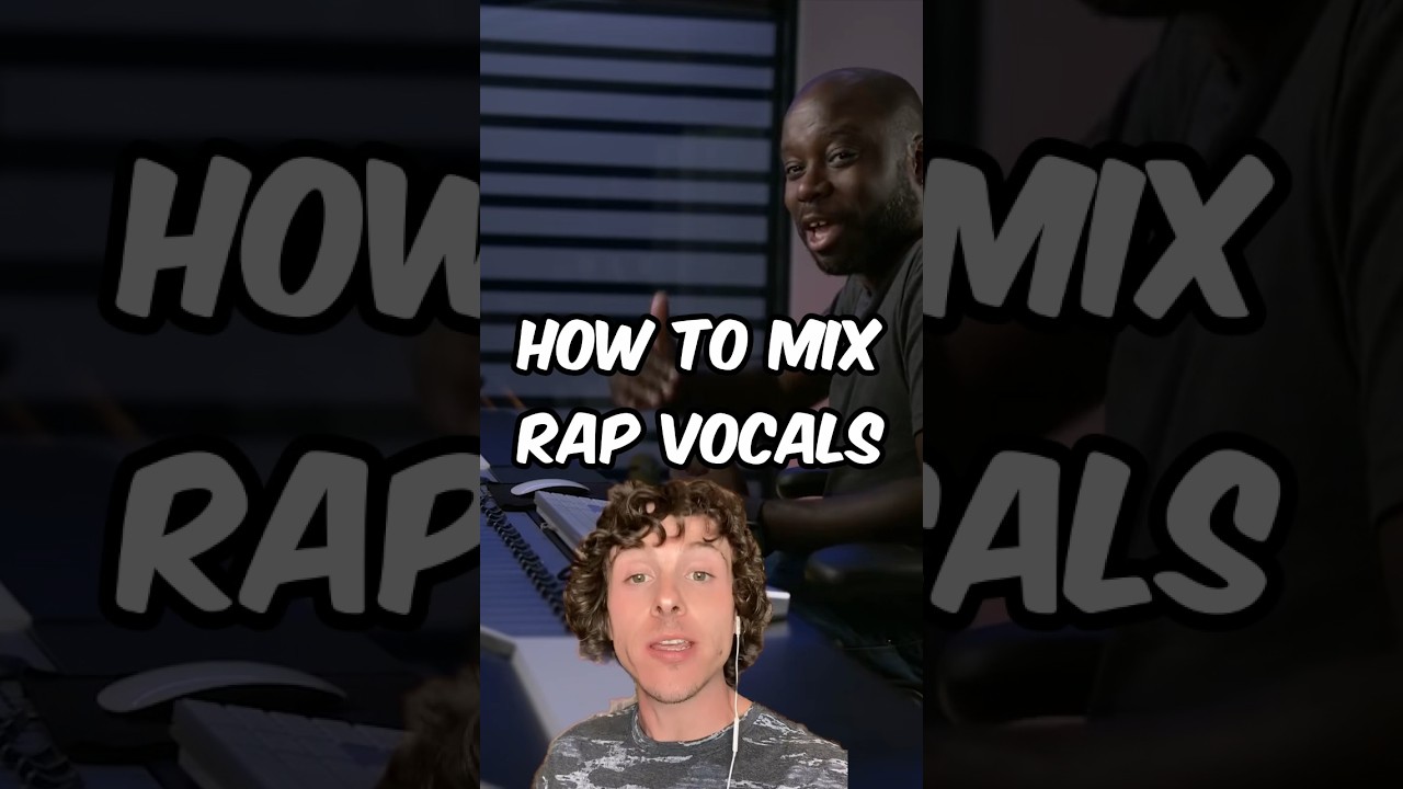 How To Mix Rap Vocals! #musicproducer #musicproduction #musicproductiontips #producer #vocals #audio