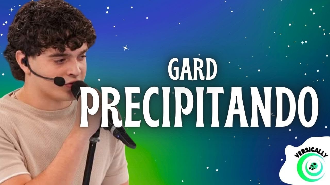 Gard - PRECIPITANDO (Testo/Lyrics) AMICI 25