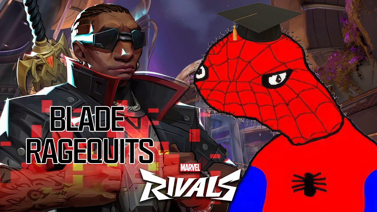 Ragebait Spider-Man уничтожает игроков с Autolock Blade и превращает их в Ragequit
