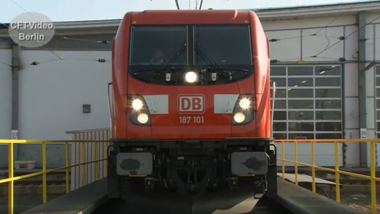 Die Baureihe 187  im Werk Mannheim