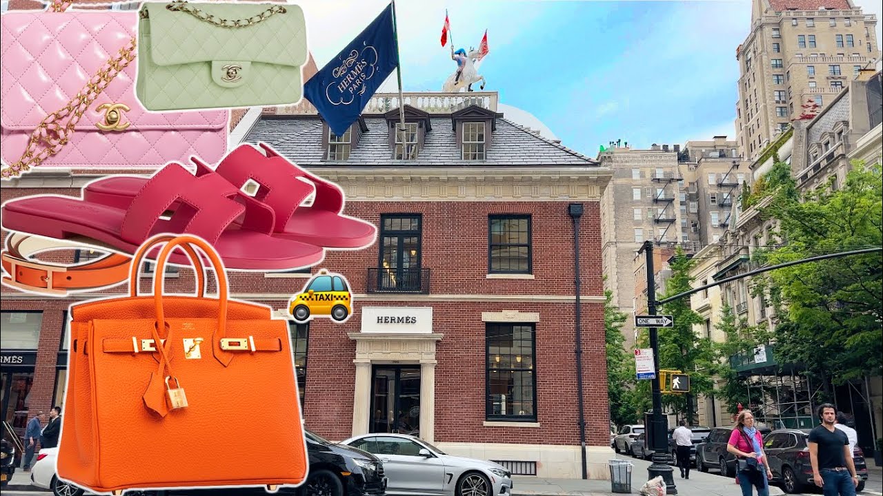 NEW YORK HERMES LUXURY SHOPPING VLOG + CHANEL & CELINE FLAGSHIP IN NYC