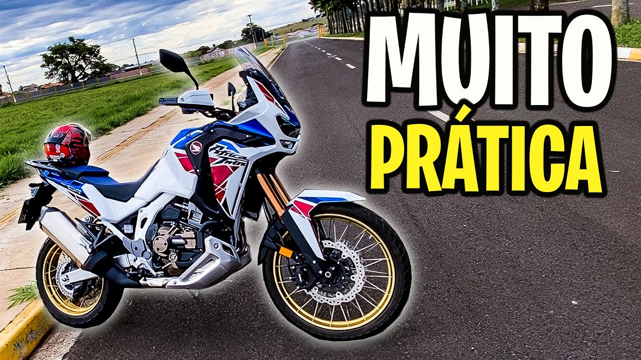 TESTEI A HONDA AFRICA TWIN ADVENTURE SPORTS 1100 DCT 2023 E ACHEI INCRÍVEL