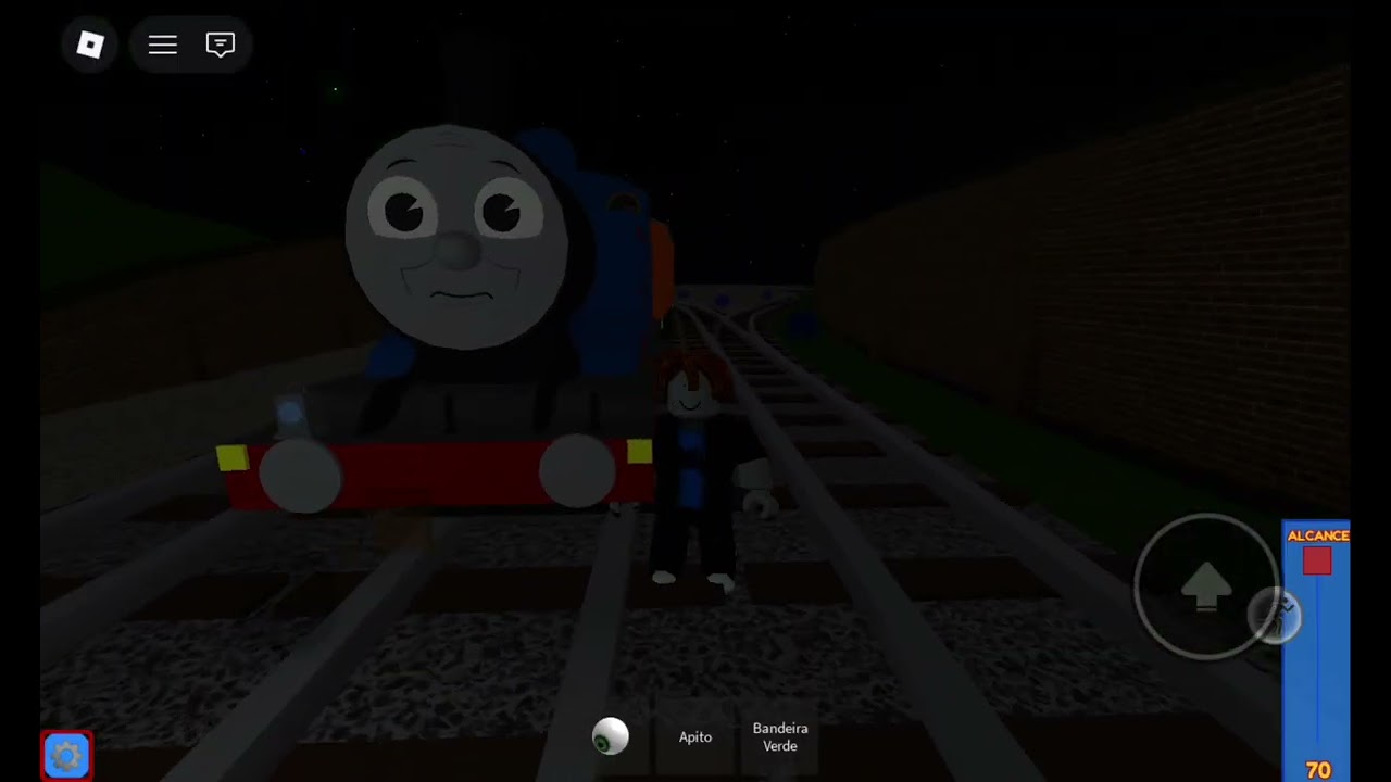 Thomas com medo 