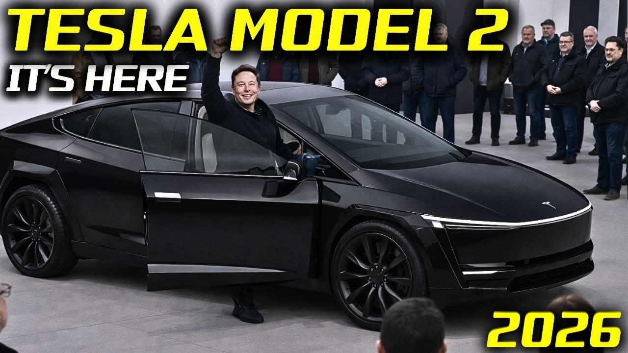 IT’S HERE! TESLA MODEL 2 2026 Senior Mode: Elon Musk HID THIS From Everyone -The AI5 Chip Is a BEAST