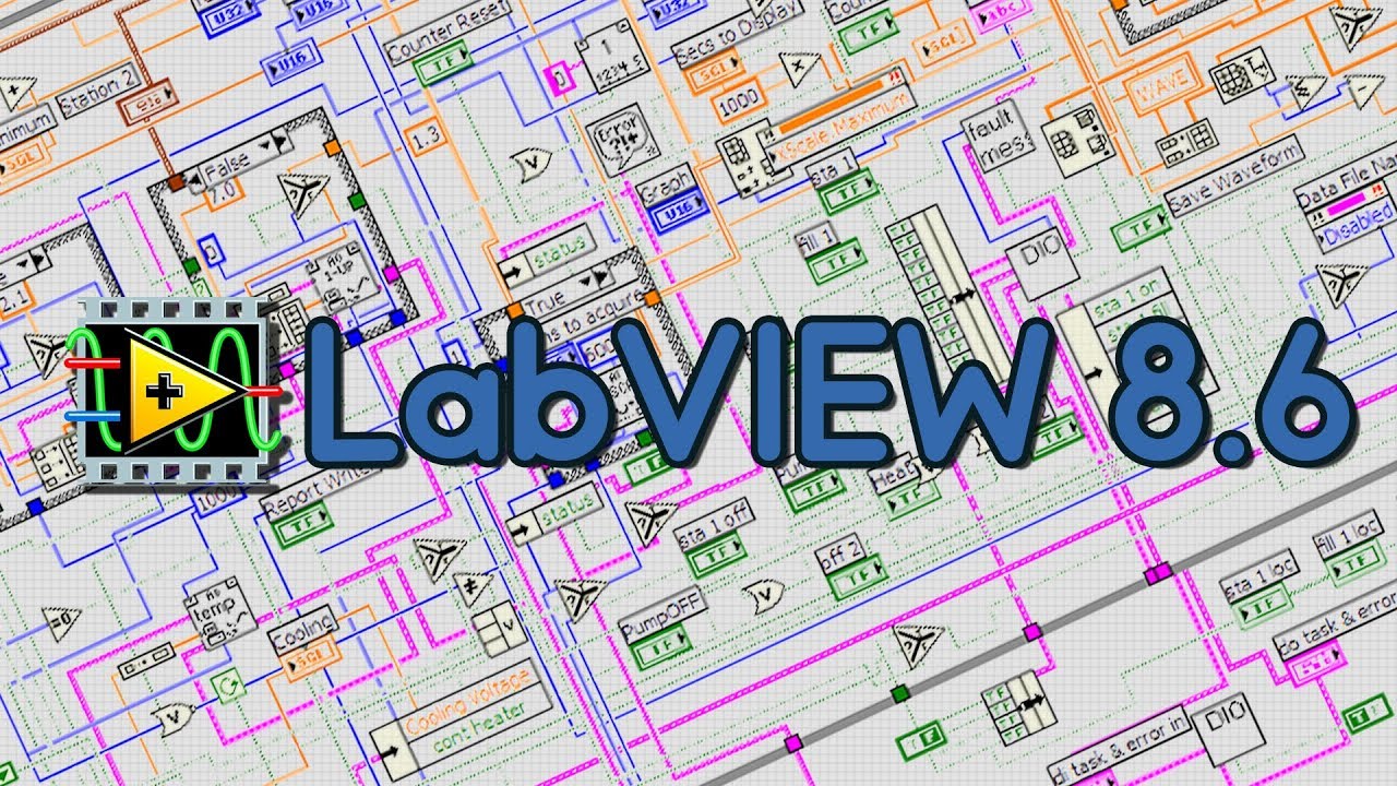 LabVIEW 8.6. Фильтр скользящего среднего
