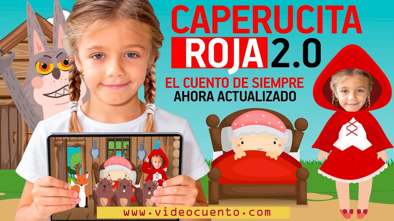 Caperucita Roja | Cuento infantil personalizado en video 🐺❤️