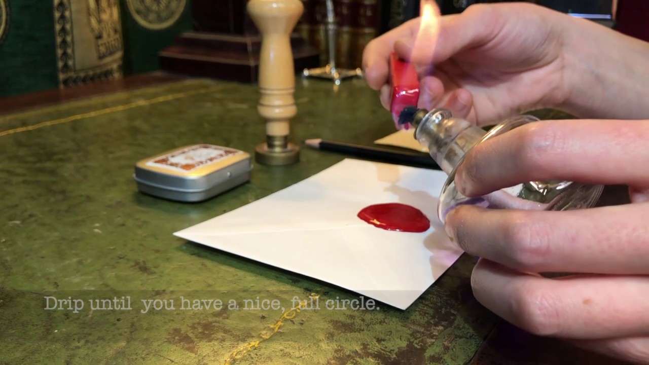 How to use sealing wax