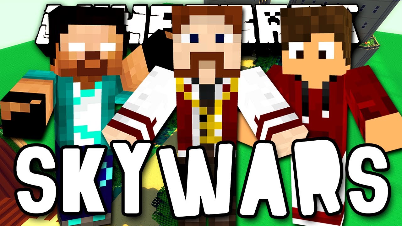 SKYWARS - O Resgate de Jubileu e a BATATA!! (c/ Lugin e Rezende) - Minecraft