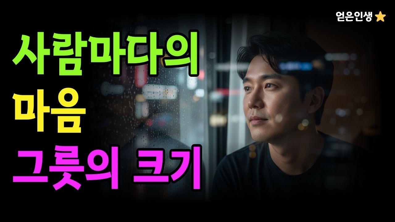 [풀영상] ▶ 사람마다의 마음 그릇의 크기 #얻은인생 #명언 #좋은글 #삶의지혜 #삶의태도 #인생조언 #동기부여