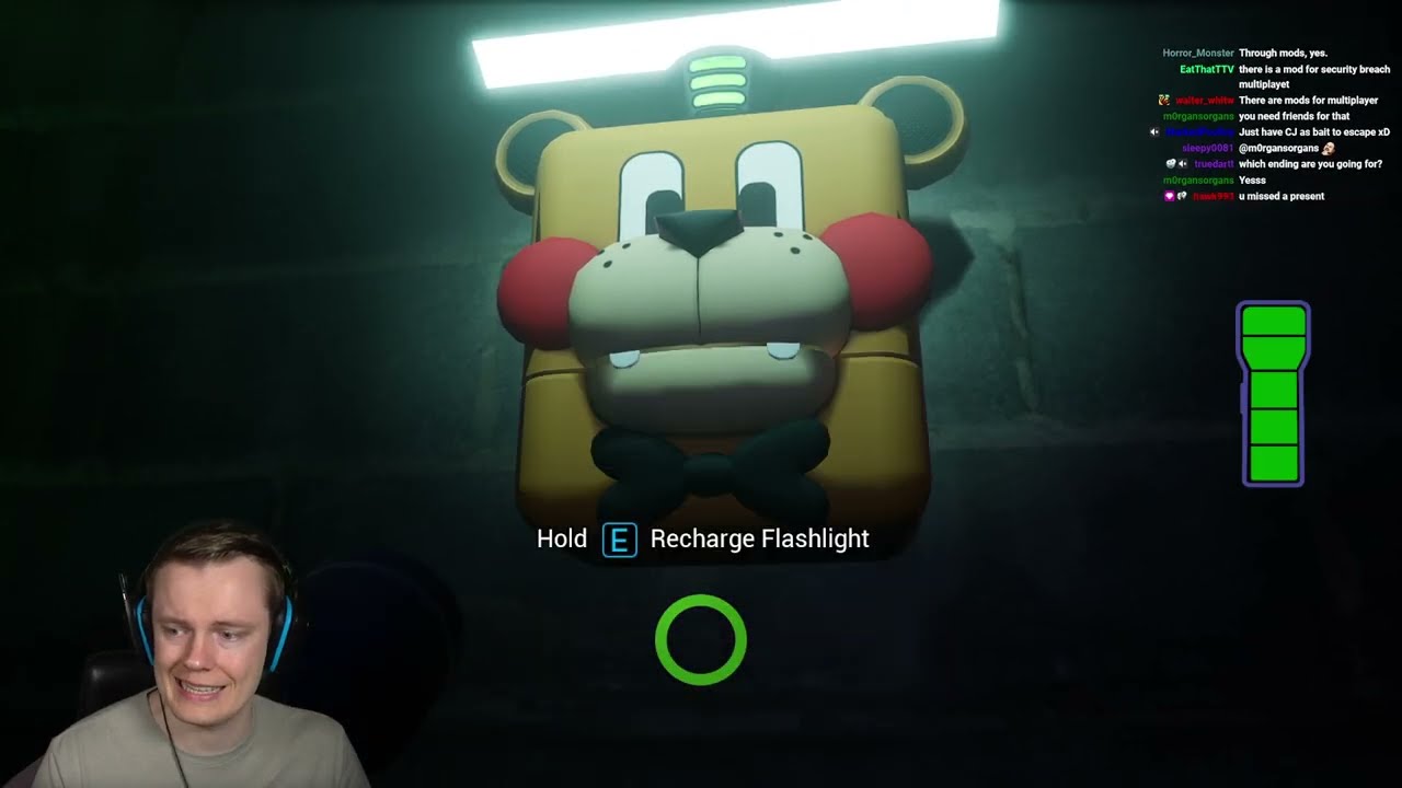 Insym Plays FNAF Security Breach Again [ ALL ENDINGS ] - Livestream from 12/8/2023