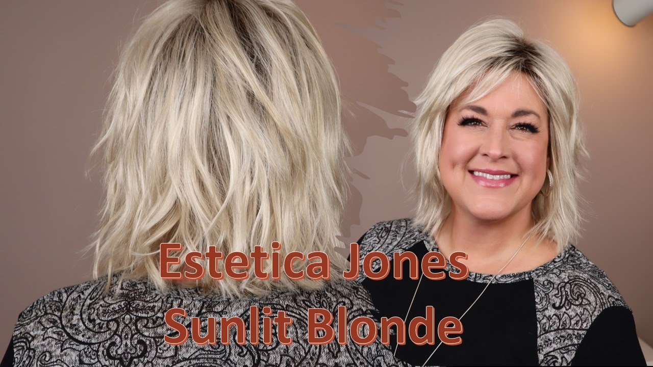 Estetica Jones in SUNLIT BLONDE | BRAND NEW COLOR in this beloved shag style