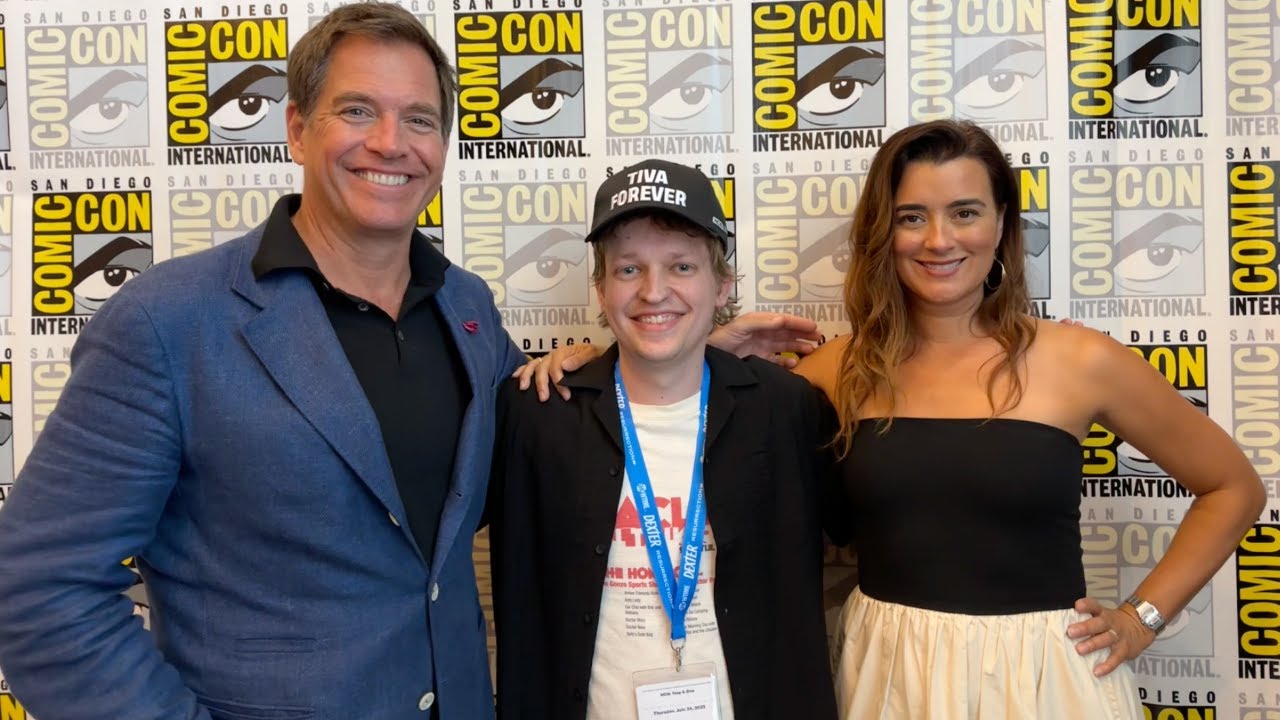 SDCC 2025: Michael Weatherly & Cote de Pablo talk 'NCIS: Tony & Ziva' and share 'comfort TV' picks