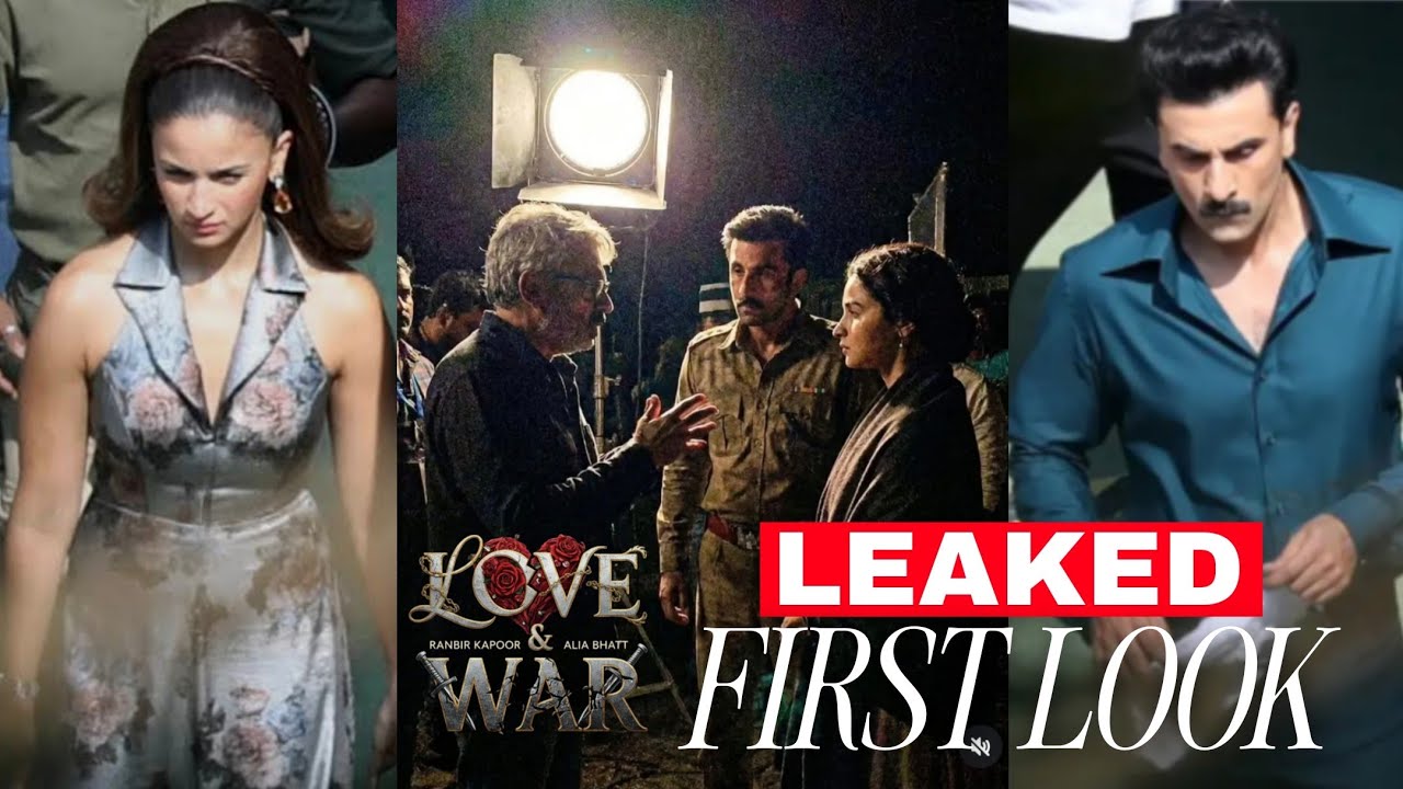 Love & War Ranbir Kapoor and Alia Bhatt First Look Leaked On Song Shooting