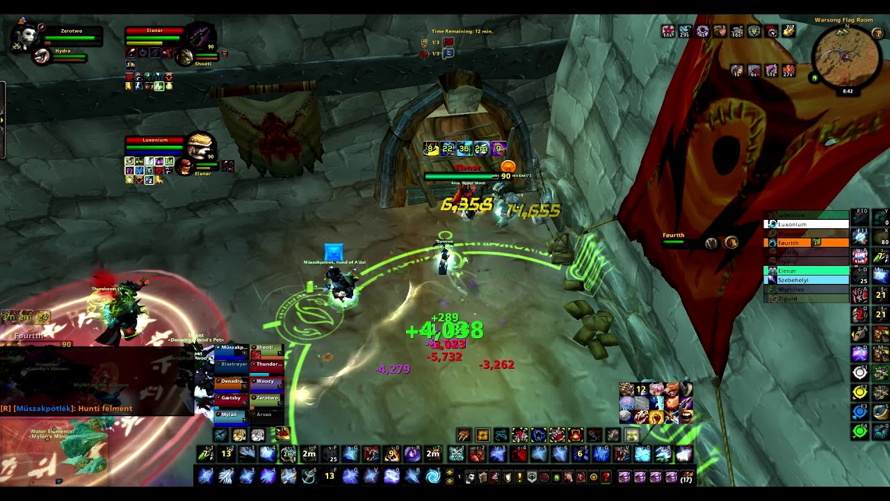 Tauri Mop Rated Battleground Hunter MM talent test
