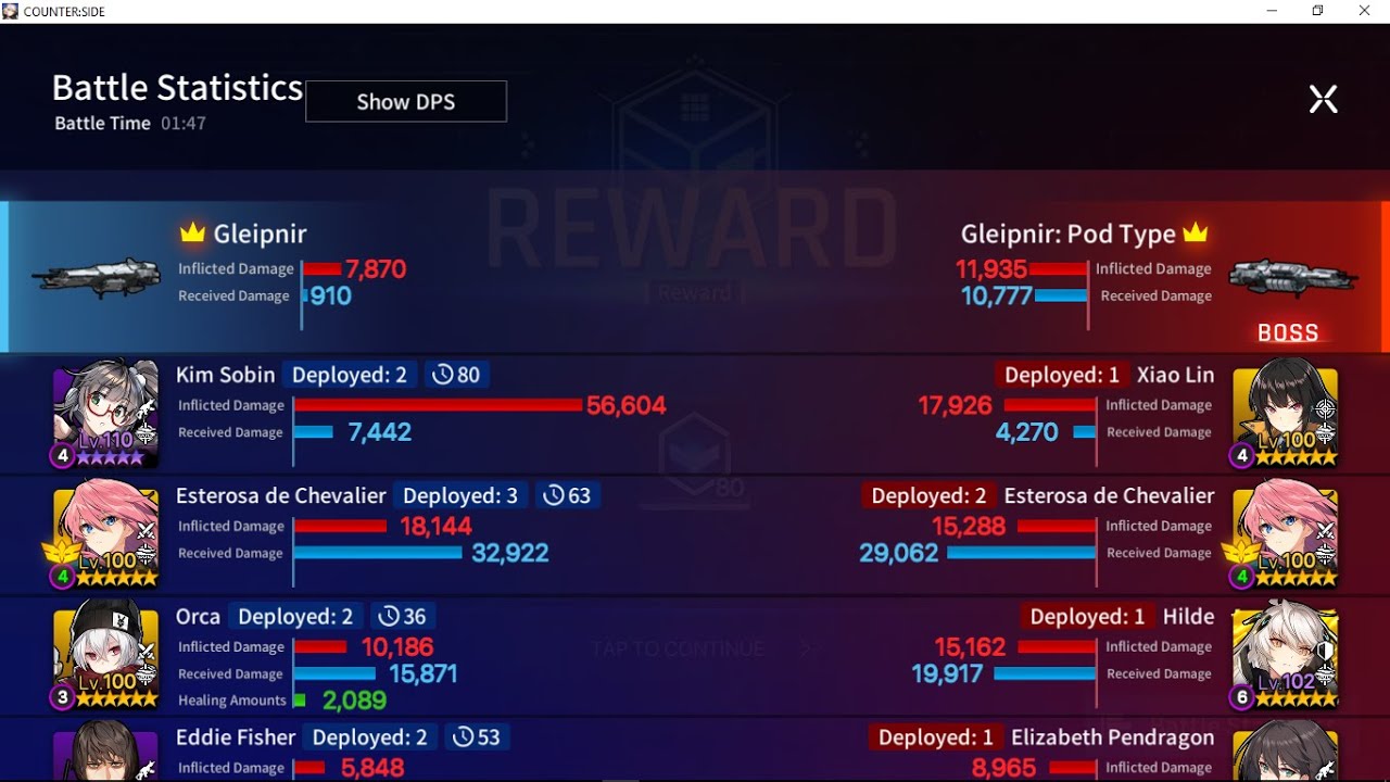 Kim Sobin Dps PVP Counter Side