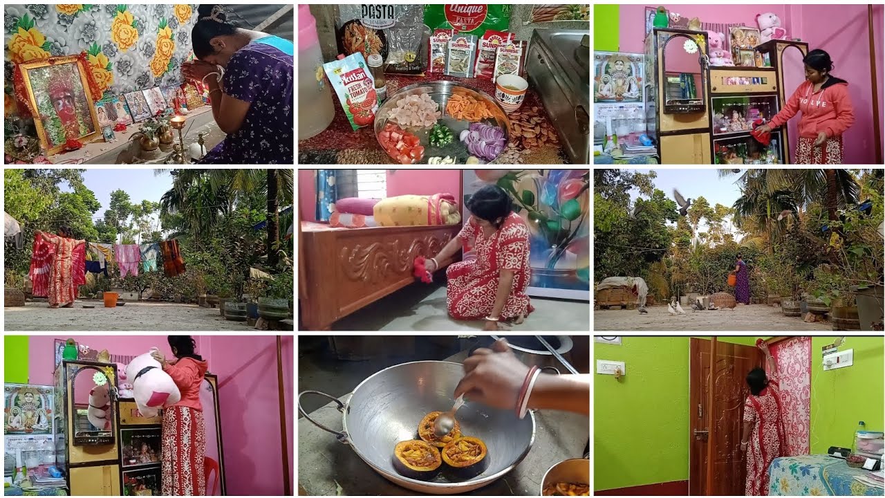🌿সাধারন ঘরের মেয়ে থেকে গৃহিনী হয়ে ওঠা অতোটা সহজ নয়🙆‍♀️1ঘন্টা সময় হাতে নিয়ে ঘরটা পরিষ্কার করলাম✅