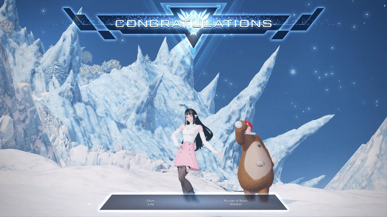 PSO2NGS: Dark Falz Dalion Duo (Pure Bow Br/Sl POV)