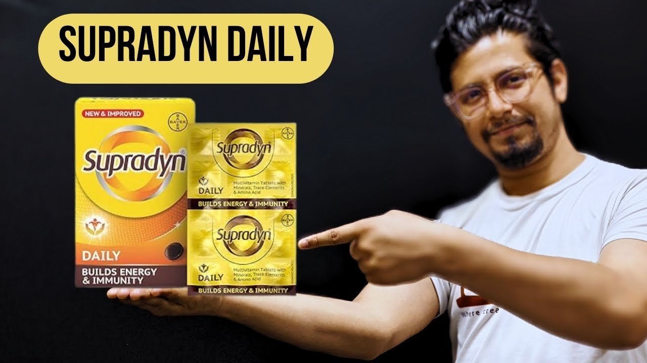 Supradyn daily multivitamin tablets | Supradyn tablet ke fayde in Hindi