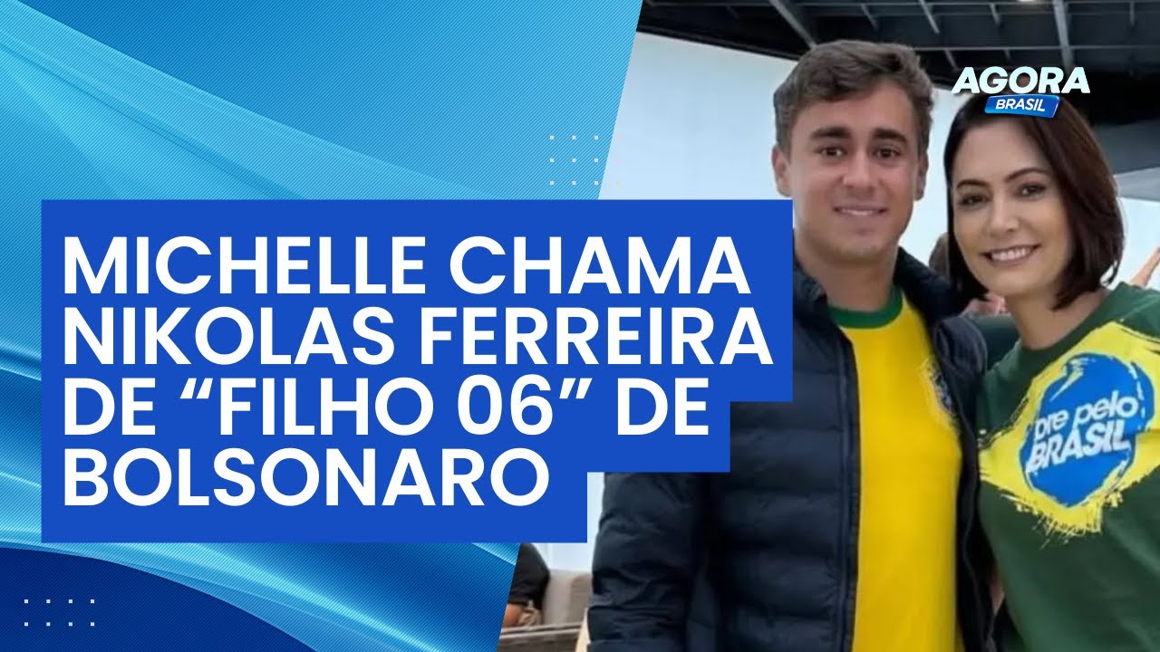 Michelle Bolsonaro chama Nikola Ferreia de 