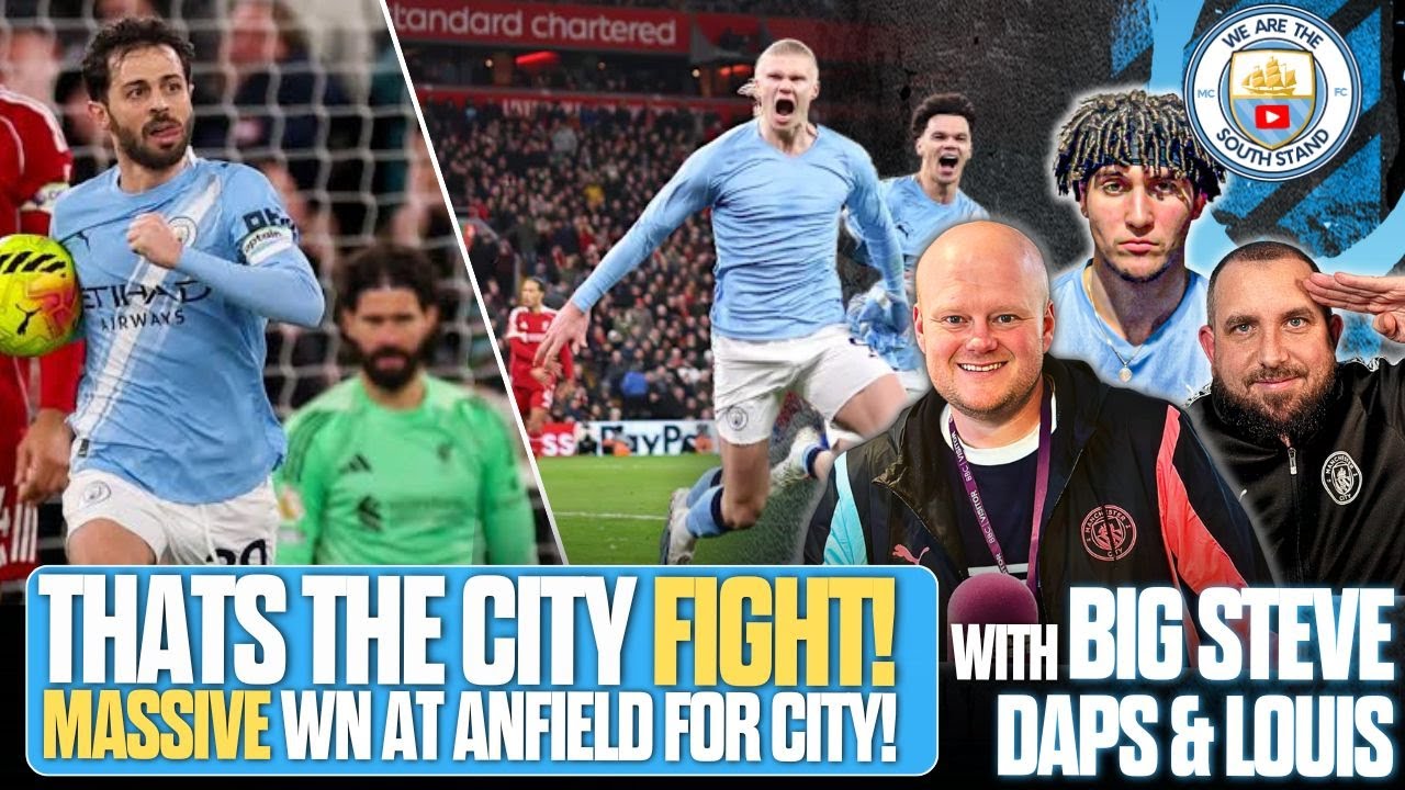 MAN CITY SILENCE ANFIELD! 🤫 Haaland Late Drama & The Title Race SHIFT! | Liverpool 1-2 Man City
