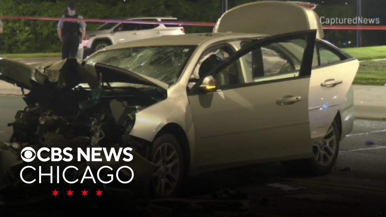 Woman killed, 3 men hurt in head-on crash in Chicago's Jackson Park