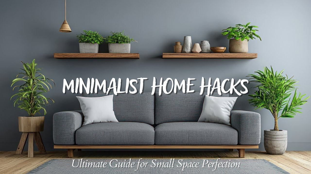 Minimalist Home Hacks: Ultimate Guide for Small Space Perfection.