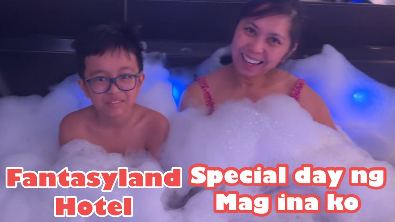 Fantasyland hotel kami nag celebrate.subrang saya namin.