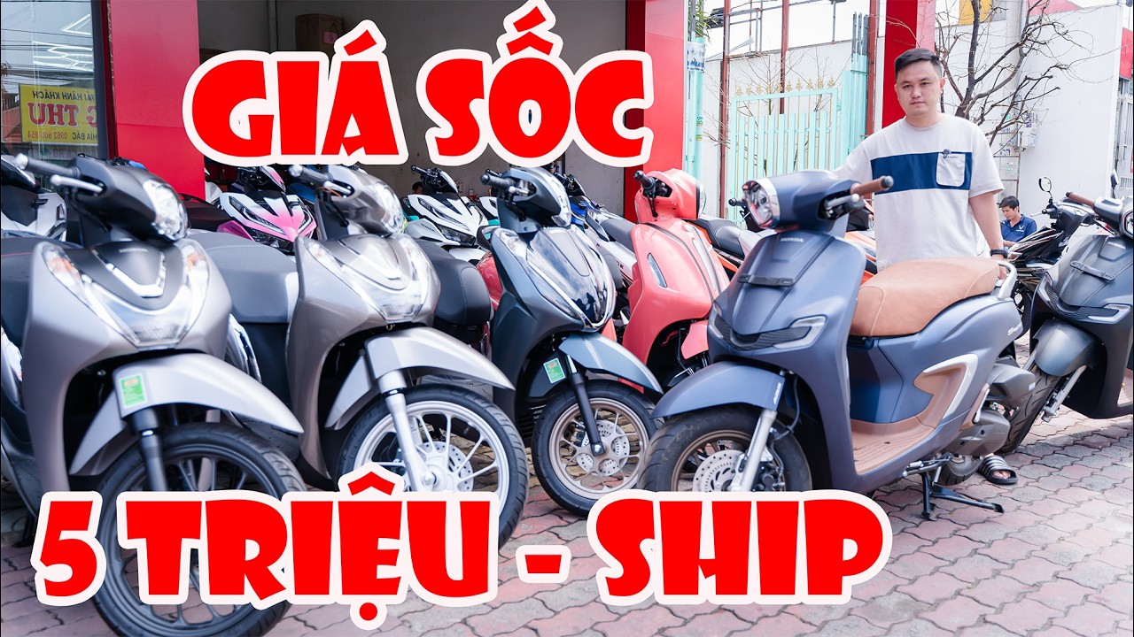 XẢ GIÁ SỐC SYTLO 160 SH MODE SH 160 VARIO 125 LEAD GRANDE VISION SỐC 5 TRIỆU XE MÁY GIÁ RẺ