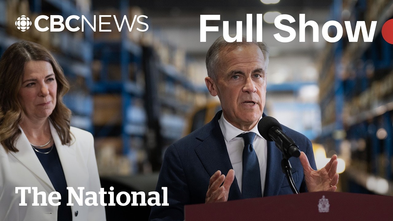 CBC News: The National | Ottawa, Alberta, B.C. agree on new pipeline route