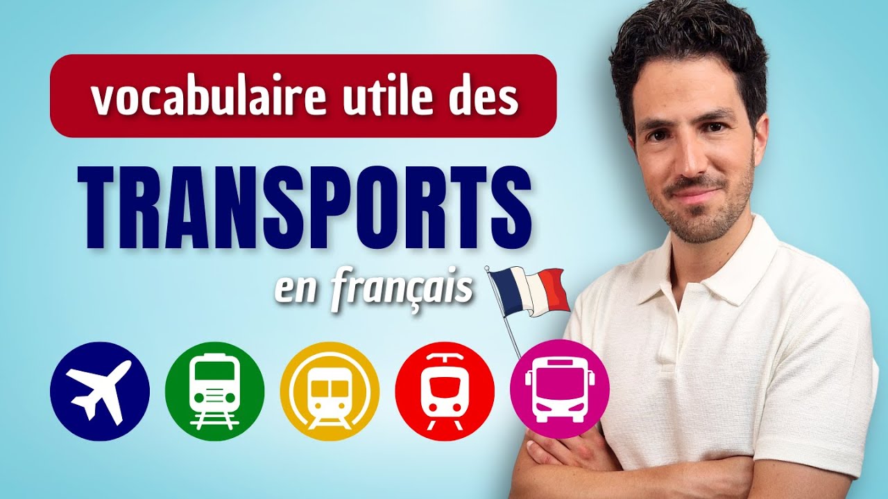 ✈️🚅 Транспортная лексика на французском языке | Аэропорт, поезд, метро и автобус