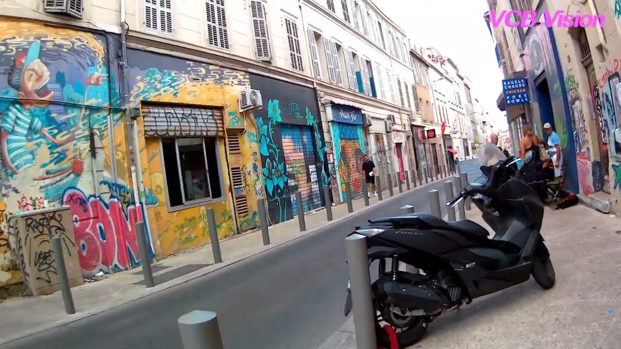 Marseille, la Plaine un après-midi de fin d'été