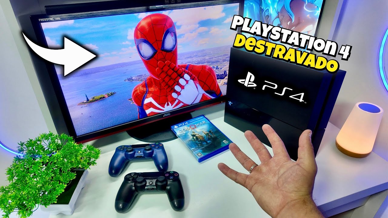 A Experiência de ter um PS4 DESBLOQUEADO em 2025! Vale a pena?