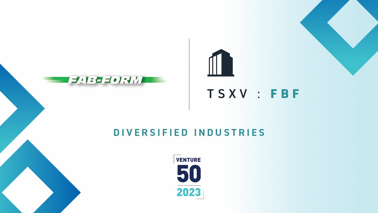 Fab-Form Industries Ltd. (TSXV:FBF) | 2023 TSX Venture 50&trade;