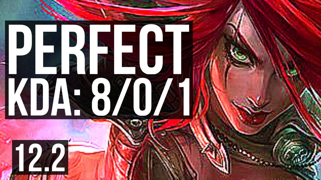 KATARINA vs VEX (MID) | Rank 2 Kata, 8/0/1, 600+ games, Legendary | KR Grandmaster | 12.2