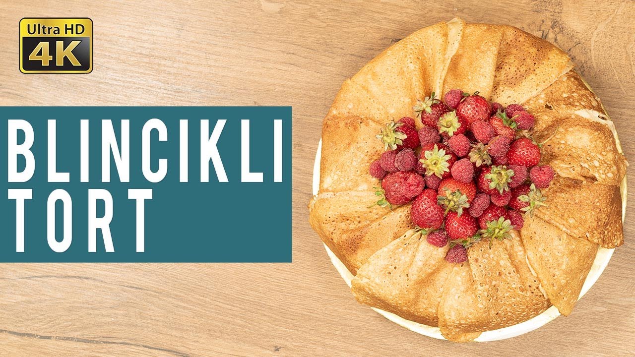 (4k) Blinçik tortu hazırlanma qaydası, Dondurma Tortu, Tort resepti