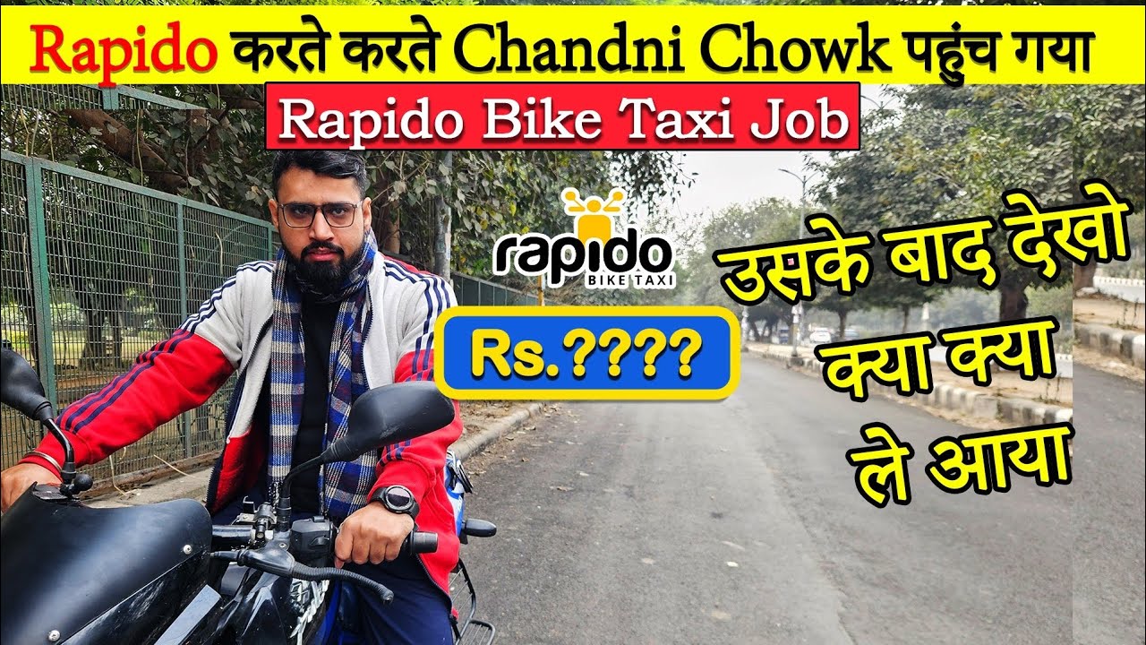 Rapido करते करते Chandni Chowk पहुंच गया 🤑🤑 | Ride on Pulsar 150 